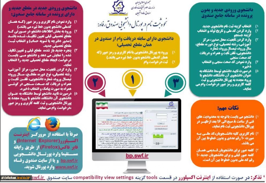 نحوه ثبت نام در پرتال جهت دریافت وام 3