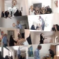 ساخت انواع دست سازه های خلاقانه معماری  و سازه از سقف با نخ کنفی و چوب